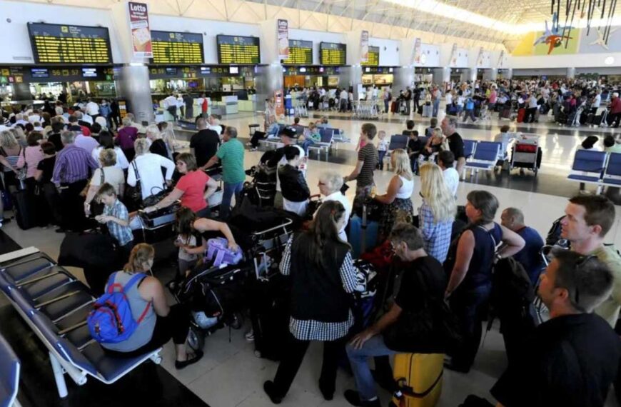 Avresehallen Gran Canaria-Flygstrejk