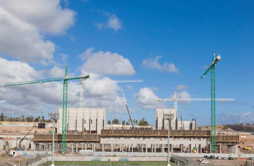 Bygge i Las Palmas Stad