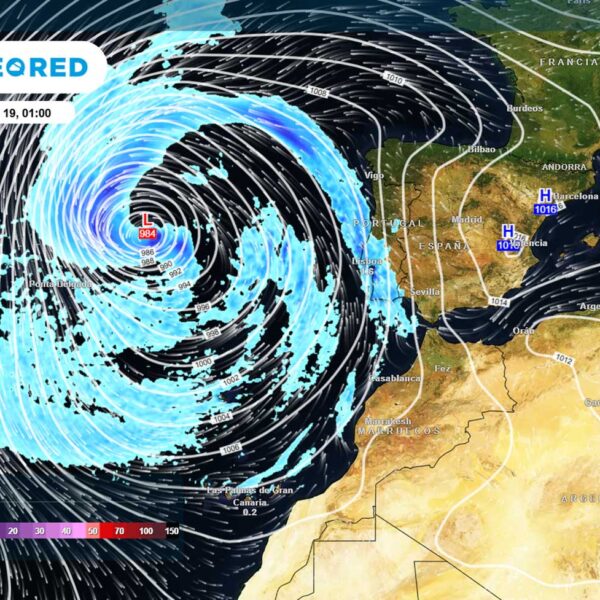 Regnväder på gång