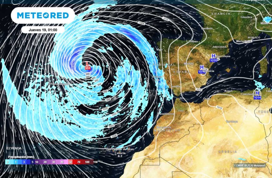 Regnväder på gång