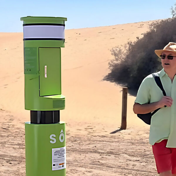 Nye SOS-redningsstolper er installert i Maspalomas-sanddynen