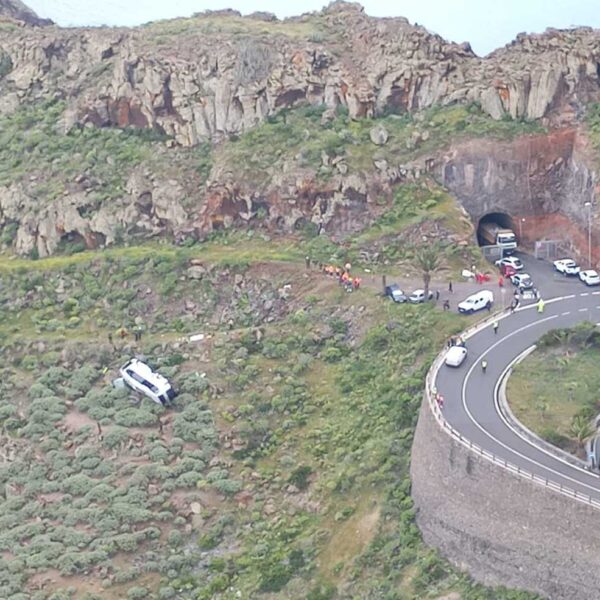 Bussolyckka på La Goomera