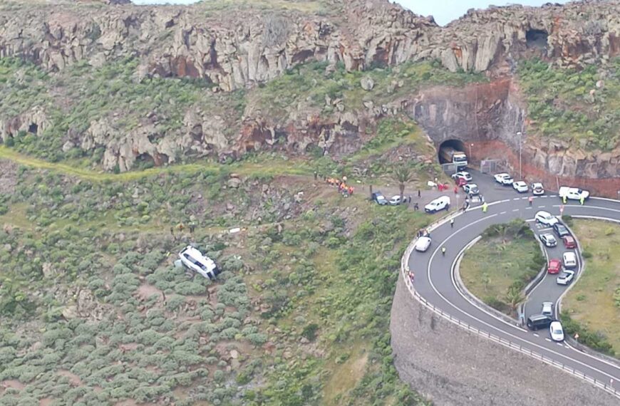 Bussolyckka på La Goomera