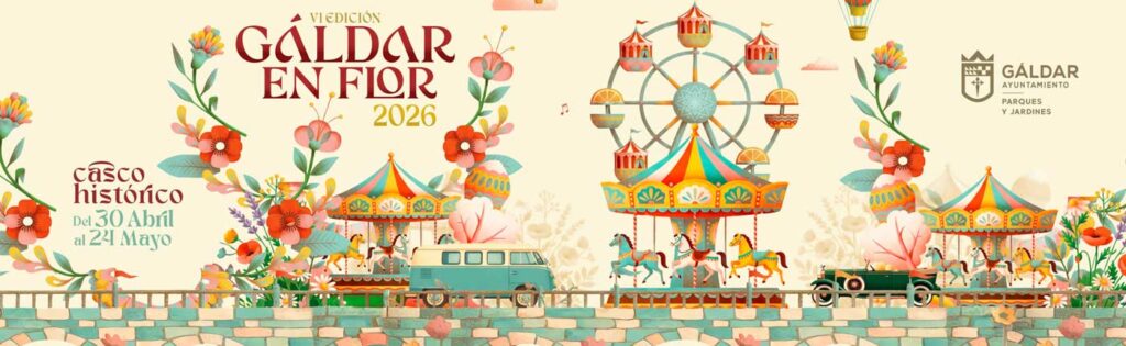 Galdar en Flor plakat