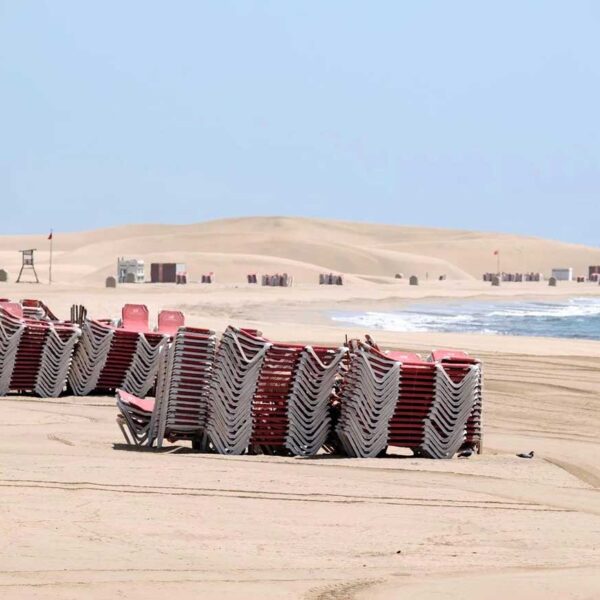 Tomma stränder under pandemin