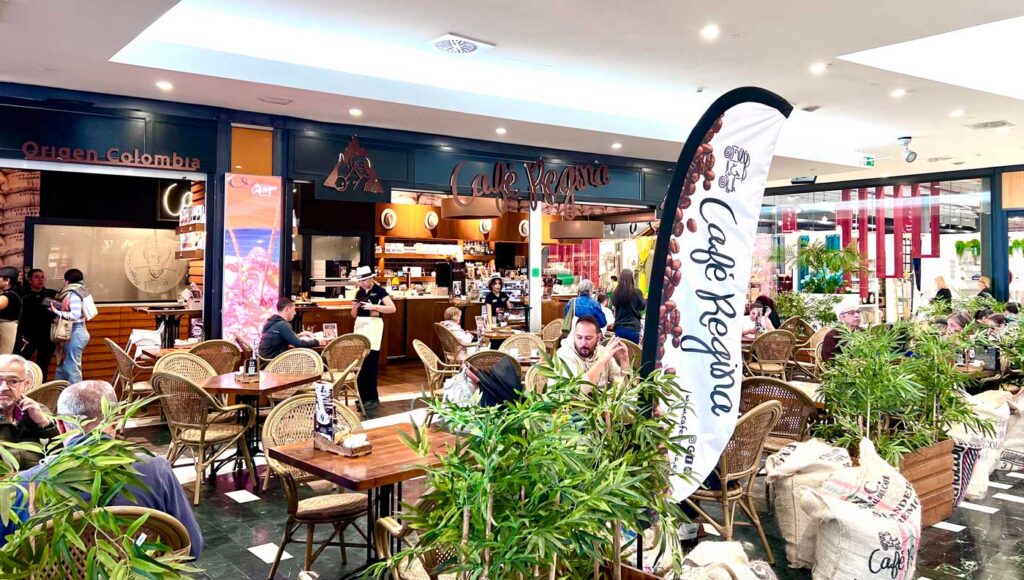 Utbud på shoppingcenter El MIrador, Gastronomi