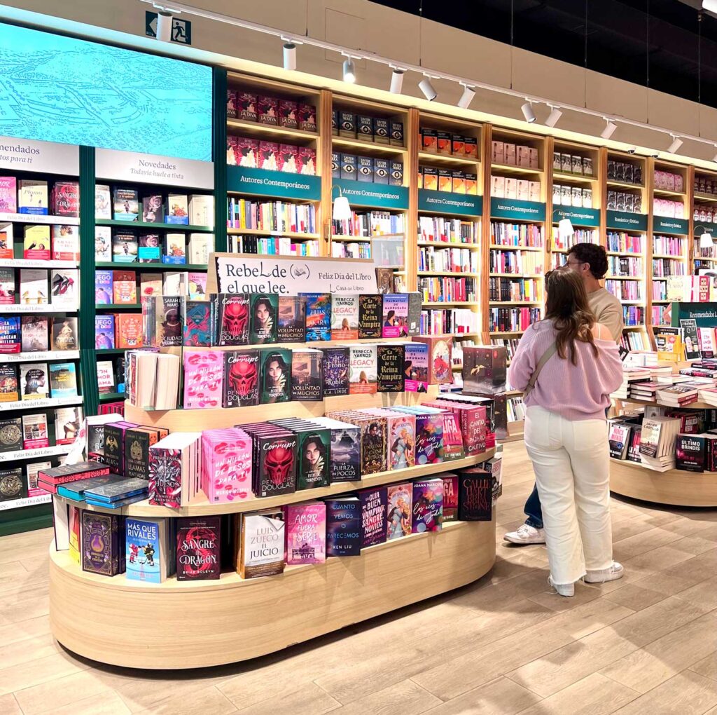 Utbud på shoppingcenter El MIrador, La Casa del Libro