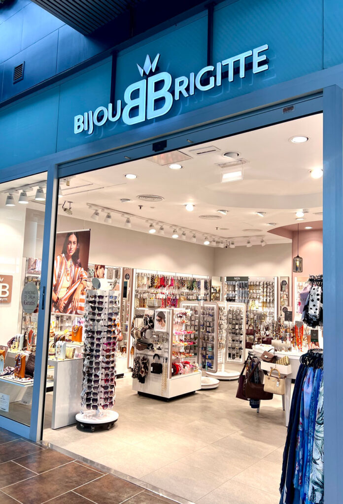 Utbud på shoppingcenter Tablero. Bijou Brigitte