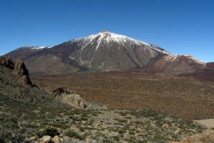 Vulkanen Teide spaniens högsta berg