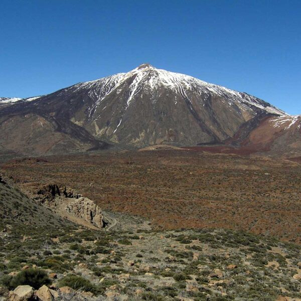 Vulkanen Teide spaniens högsta berg