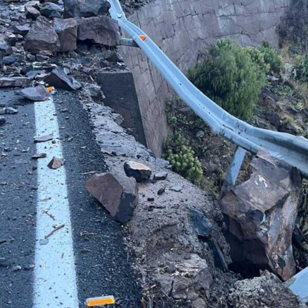 Stormen Therese gjorde stor skade i Arguineguín-dalen