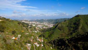 Byn Valleseco på Gran Canaria