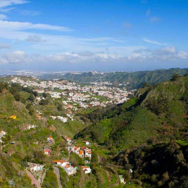 Byn Valleseco på Gran Canaria
