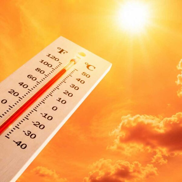 Värme upp till 40 grader
