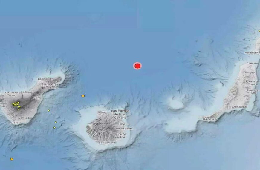 Jordskalv på Gran Canaria