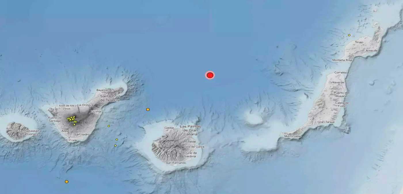Jordskalv på Gran Canaria