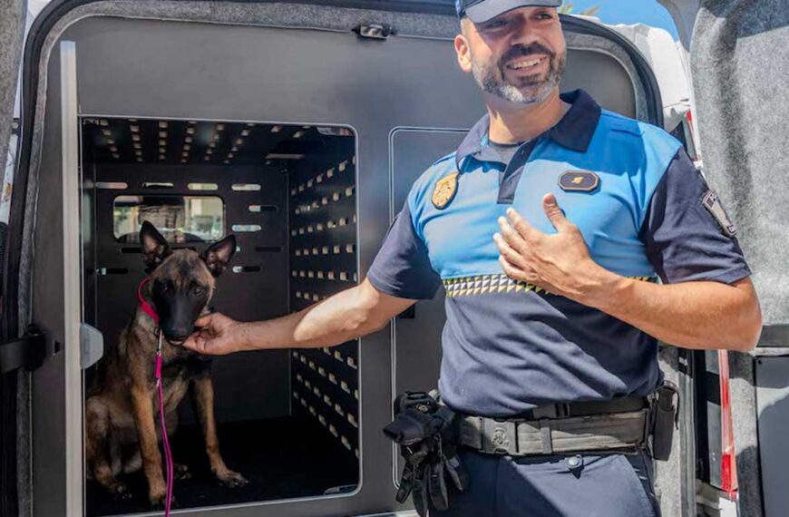 Lokalpolitiet i Mogán får nye kjøretøy og styrker K-9-enheten