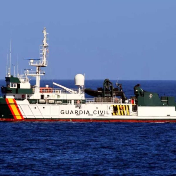 Guardia civils skepp på Canarias