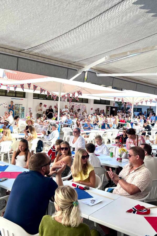 17 mai-stemning i Arguineguín