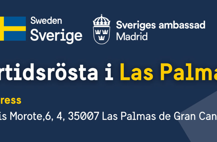 Infromartion från svenska konsulatet