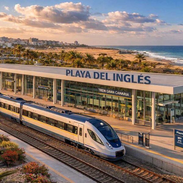 Tågstation Playa del Ingles