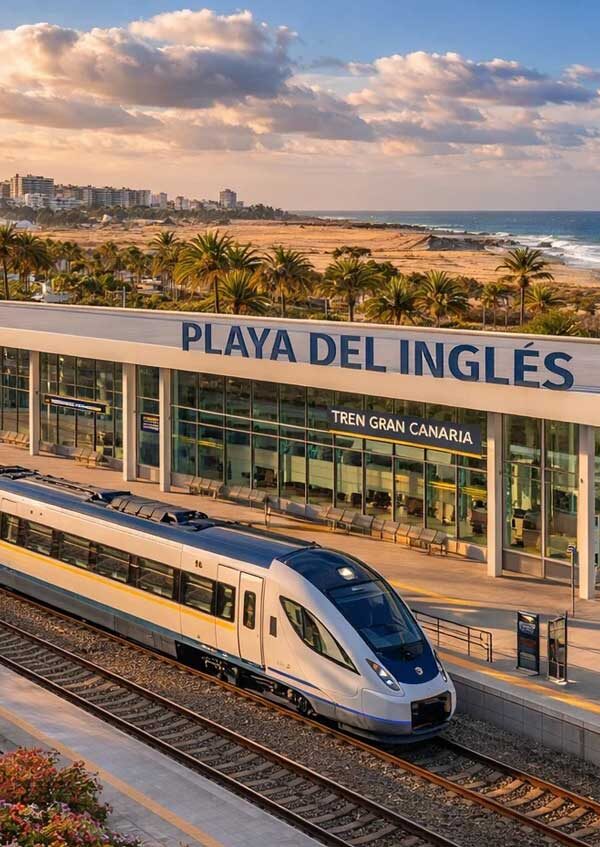 Tågstation Playa del Ingles