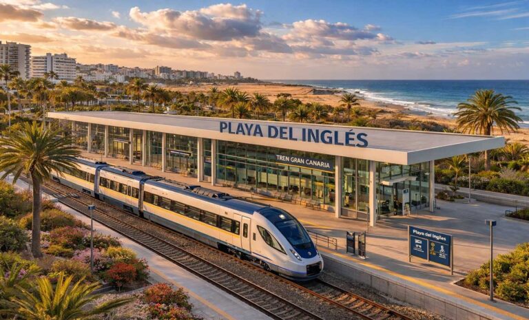 Tågstation Playa del Ingles