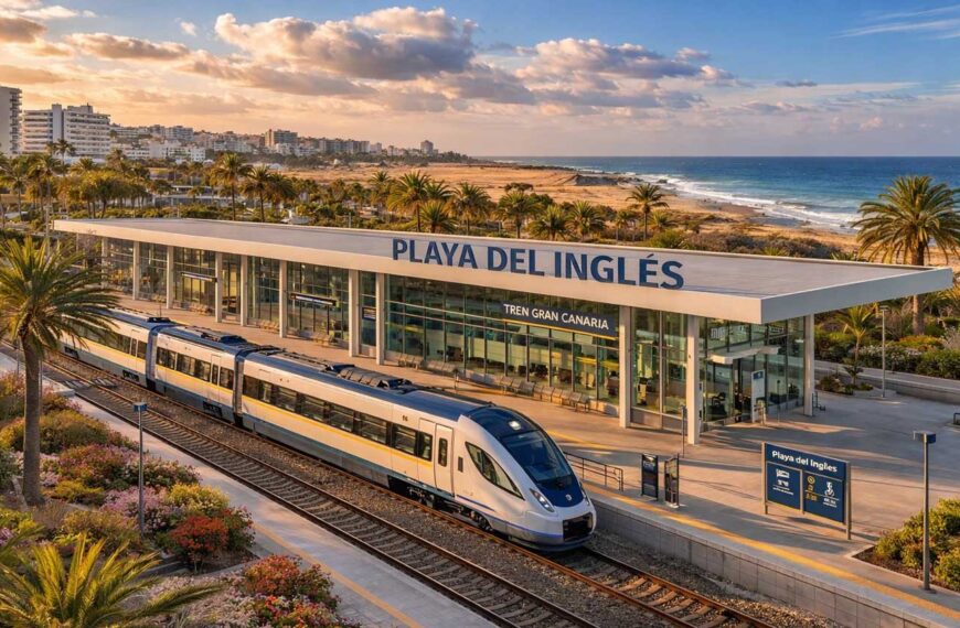 Tågstation Playa del Ingles