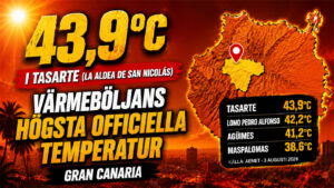 43,9 grader i Tasarte
