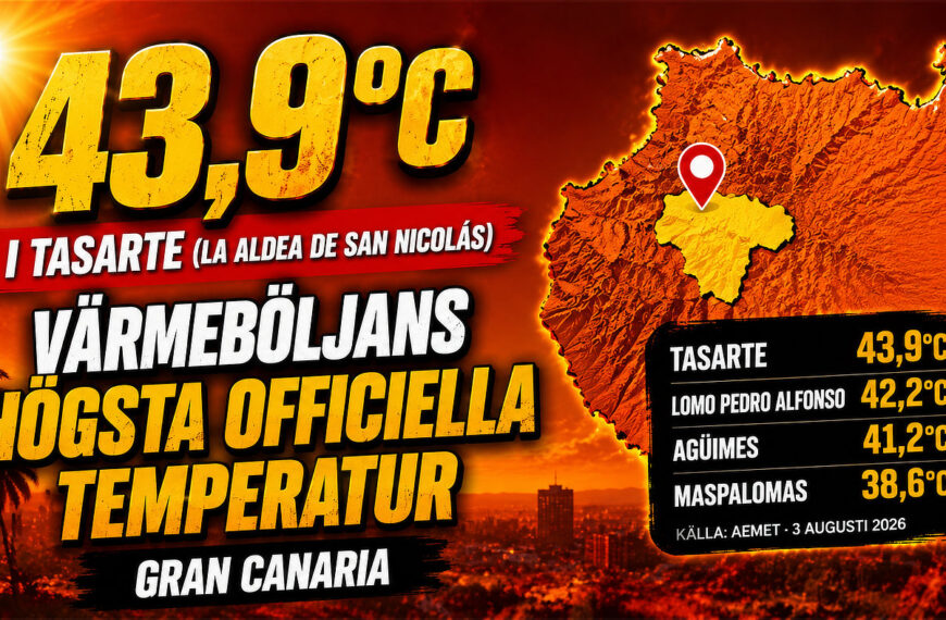 43,9 grader i Tasarte