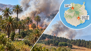 Två mindre bränder på Gran Canaria inom en timme