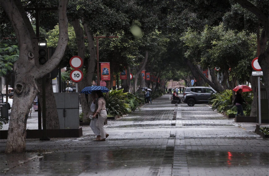 Regn på Gran Canaria