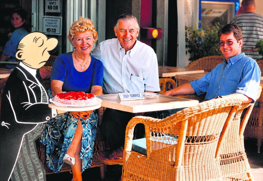 Familjen samlad